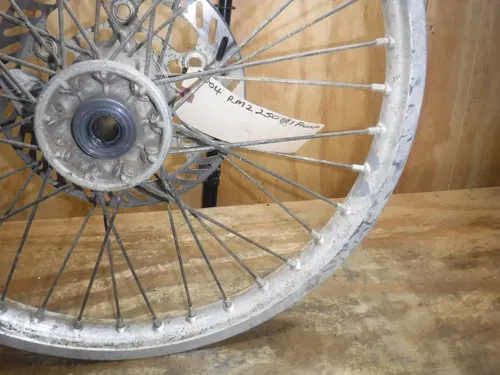 2004 RMZ250 (A) Front Wheel Rim Hub Spokes Complete