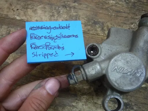 2008 YZ450F YZ250F YZ125 Rear Brake Caliper PARTS 2006 2007 2008 YAMAHA 06 07 08