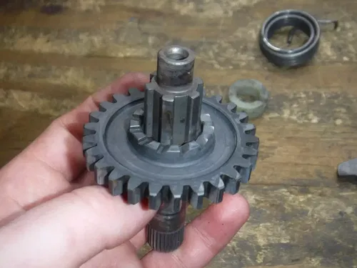 1990 Rm125 Kick Kicker Kick Start Assembly Shaft Lever