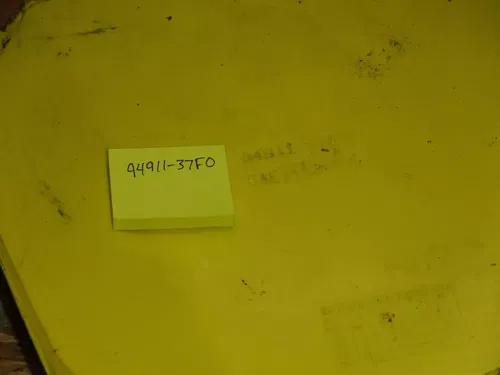 Rmz450 Front Upper Number Plate Plastic Plastics Yellow Body 2005