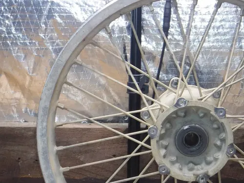 Yz125 Rear Wheel Hub Spokes Rim Complete 1993