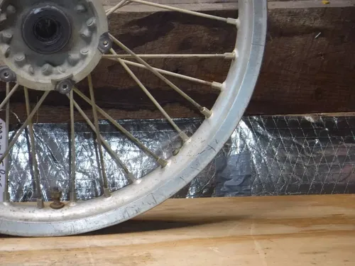 Yz125 Rear Wheel Hub Spokes Rim Complete 1993
