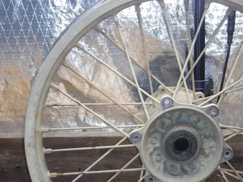 Yz125 Rear Wheel Hub Spokes Rim Complete 1993