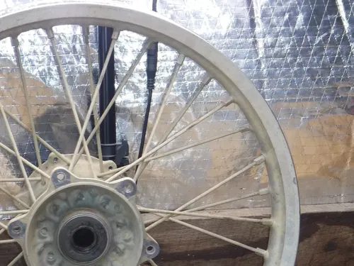 Yz125 Rear Wheel Hub Spokes Rim Complete 1993