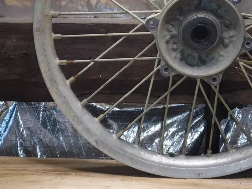 Yz125 Rear Wheel Hub Spokes Rim Complete 1993