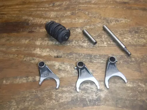 2008 Kx450f (A) Transmission Drum Forks Rod Rods Selector Rotor 2007 2008