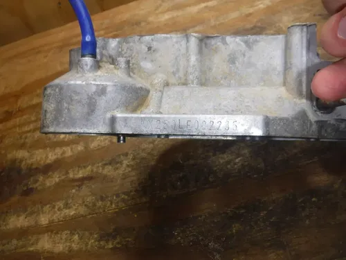 1999 Kx250 (B) Crankcase Right Side Engine Kicker Side Clutch Side