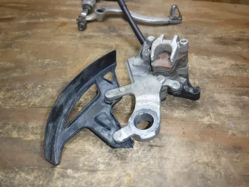 2015 Crf250r (B) Rear Brake Assembly Caliper Pads Mastercylinder Line