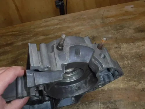 1989 Rm125 (B) Left Side Crankcase Crank Case Stator Side