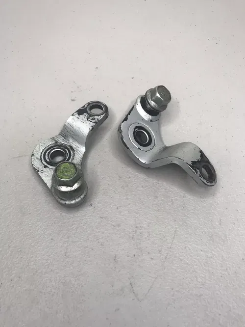 Kx100 Rear Shock Linkage Bracket Mounts Plates Spring Absorber 2003