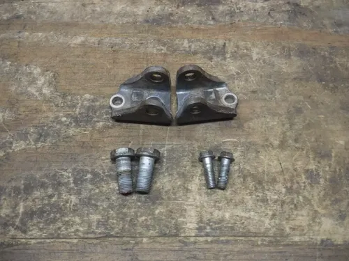 2007 CRF450r Foot Peg Mounts Frame 2005 2006 2008 2009 CRF 450 HONDA OEM BOLTS