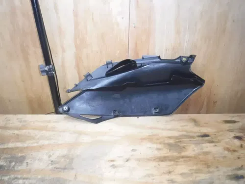 2012 CRF450r Honda Right Side Rear Number Plate Plastics Black