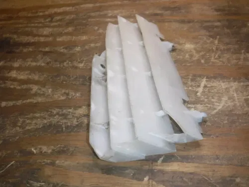 2008 Kx450f (A) Left Radiator Cover Protector Plastic Rad