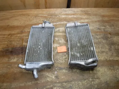 2000 Cr125 Radiator Rad Left Right Side Pressure Cap Comb Coolant