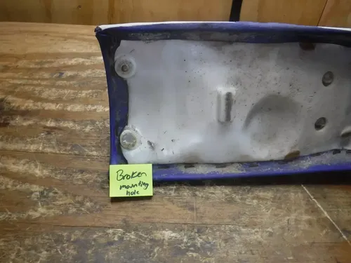 2000 Pw80 Yamaha Seat Cover Foam Base Saddle Pan Complete
