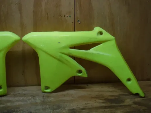 2008 RMZ450 FLO Yellow Front Shrouds Plastics 2009 2010 2011 2012 2013 2014 - 17
