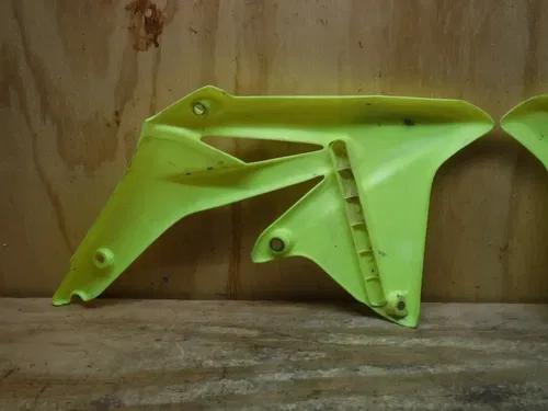 2008 RMZ450 FLO Yellow Front Shrouds Plastics 2009 2010 2011 2012 2013 2014 - 17