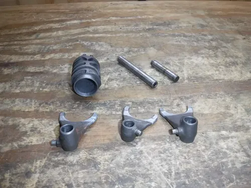 1998 Cr250r Cr250 Transmission Drum Forks Rods Gear Selector