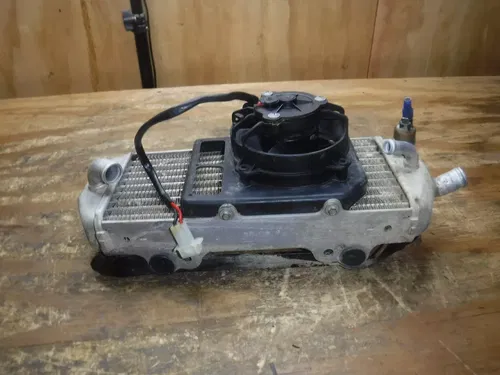 2007 KTM450EXC Left Side Radiator With Radiator Fan