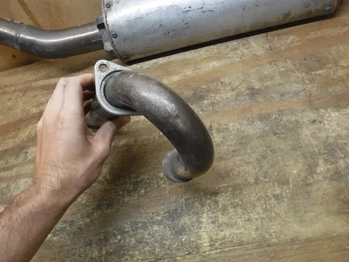 MS 2010 RMZ250 Exhaust Header SLIP ON Silencer Pipe TWO BROTHERS 2010 - 2017