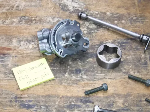 Yz450f Oil Pump Rotor Set Scavenge Feed Pipe Internal 2004