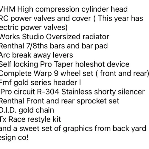 2004 Cr 125R 