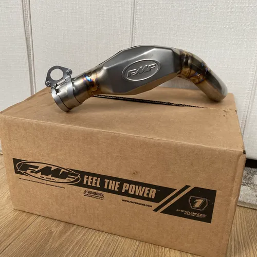 FMF Titanium Megabomb & Factory 4.1 RCT Titanium Anodized 