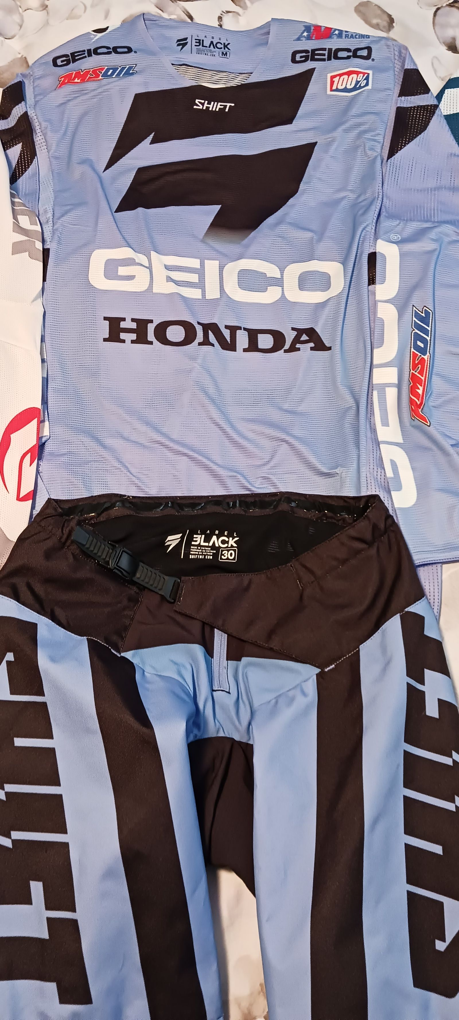 Chase Sexton Supercross Motocross Signed Fox Honda Jersey COA Proof Autographed. - Coast to Coast Collectibles Memorabilia - #sports_memorabilia#- #