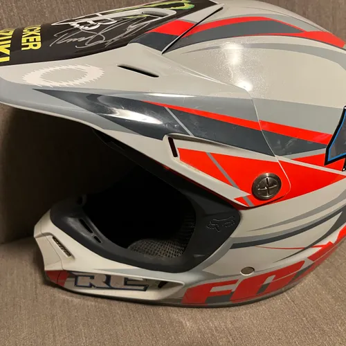 Ricky Carmichael Signed Helmet