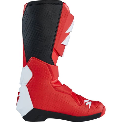 White Label Boot Red