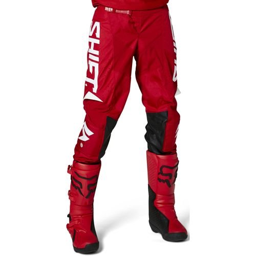 Youth White Label Trac Pant Red