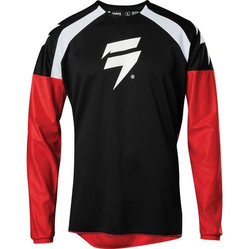 Whit3 Label Race Jersey 1 Black/Red