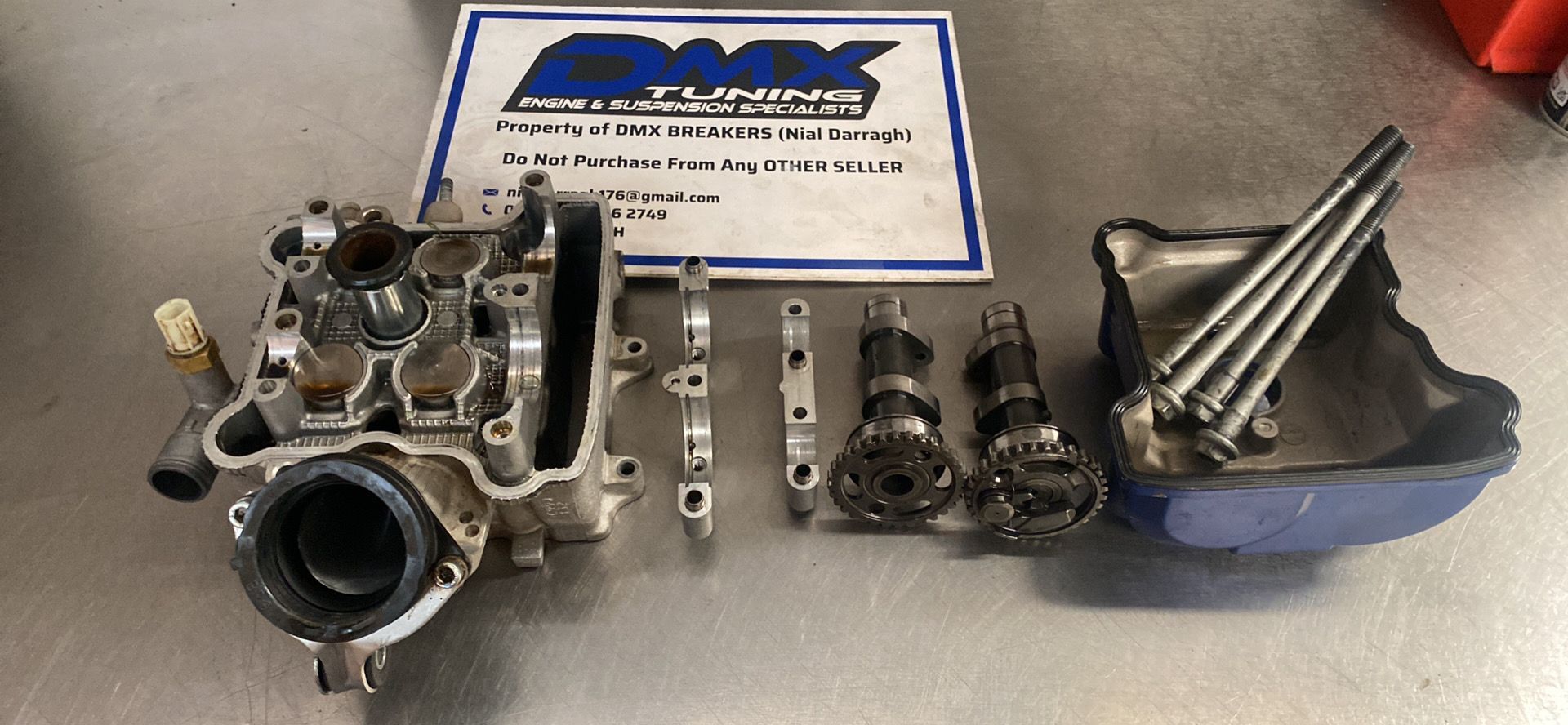 Yamaha Yz 450 Cylinder Head Cam Shafts Oem 20-22 