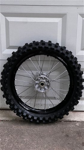 NEW 2023 CRF450R Stock Wheel Set With Dunlop MX33 Tires