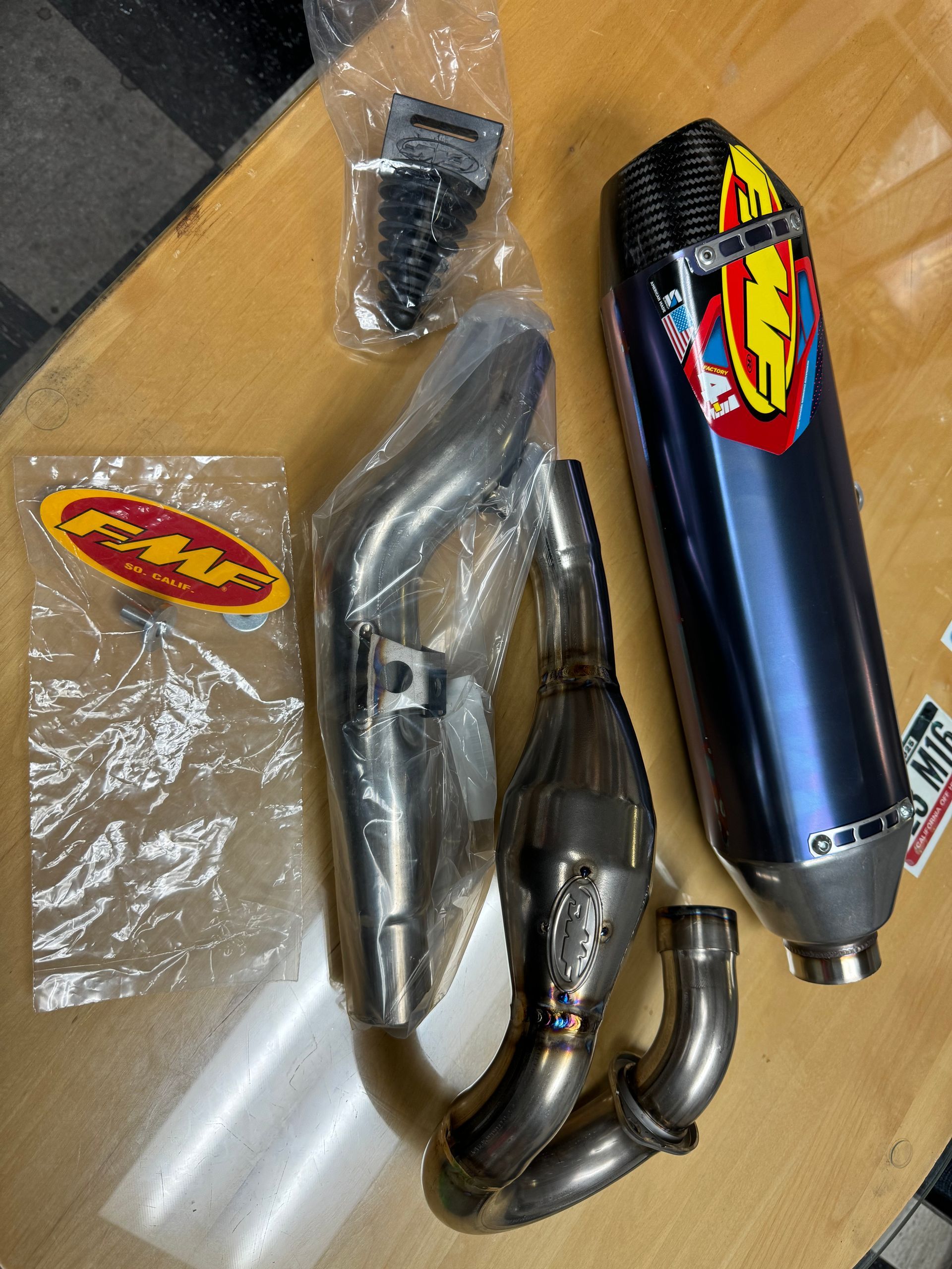 Brand New FMF 4.1 Full Ti Exhaust Brand New FMF 4.1 Full Ti Exhaust