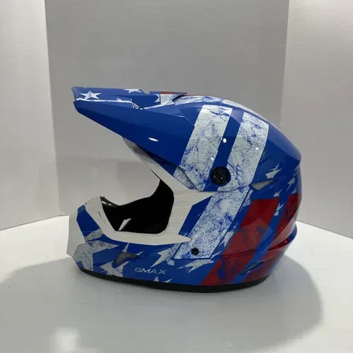 GMAX Patriot Dirtbike Helmet Sz. XL