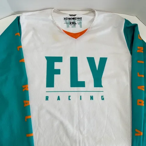 Fly Racing Sz.xxl Lite/kinetic Riding Jersey 