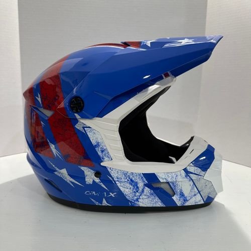 GMAX Patriot Dirtbike Helmet Sz. L