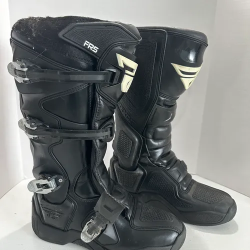 FLY Racing FR5 Sz. 9 Boots For Parts Or Repair 