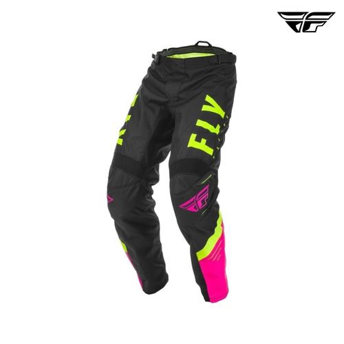 Fly Racing YOUTH F16 Pants Size 20 Neon PinkBlackHiVis Unisex  37393620
