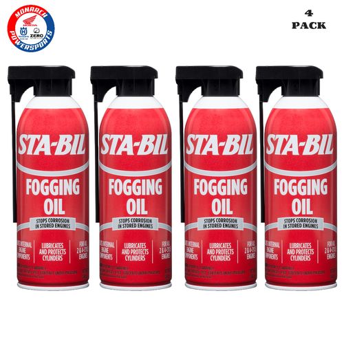 STA-BIL (22001) Fogging Oil - Stops Corrosion In Stored Engines (4 Pack)