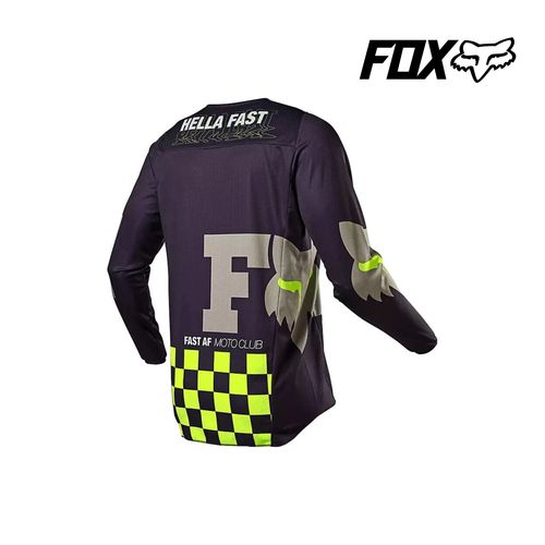 Fox Racing 180 Illmatik Adult Riding Jersey Size S Dark Purple