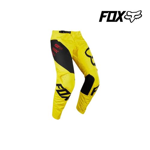 Fox Racing 180 Pants Off-Road MX Motocross Master Yellow Size YOUTH 24