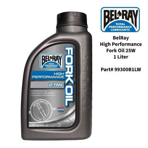 BelRay High Performance Fork Oil  2.5W  1 Liter  99300B1LW