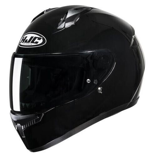 HJC C10 Solid Motorcycle Helmet Black