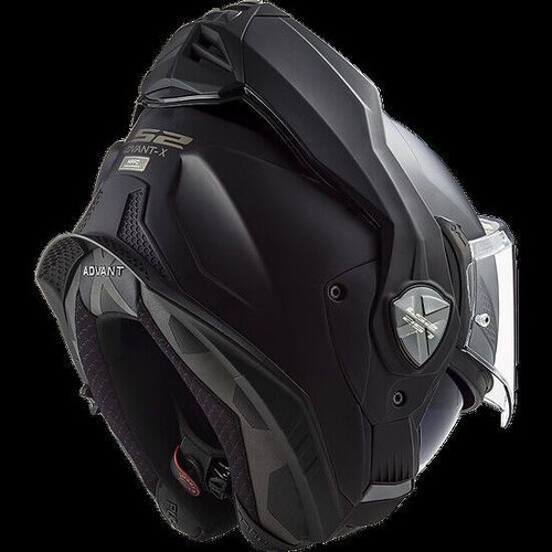 LS2 Advant X Solid Matte Black Helmet