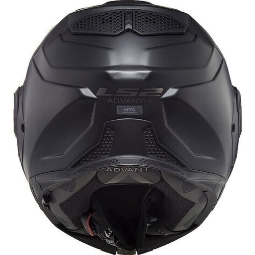 LS2 Advant X Solid Matte Black Helmet