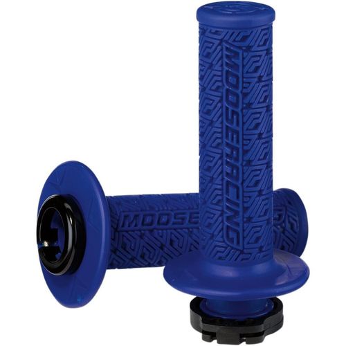 Moose Racing - 0630-2537 - Series 36 Lock-On Grips Blue