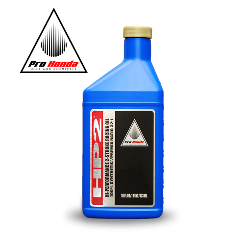 Honda HP2 2-Stroke 100% Synthetic Racing Oil (1 Pint)