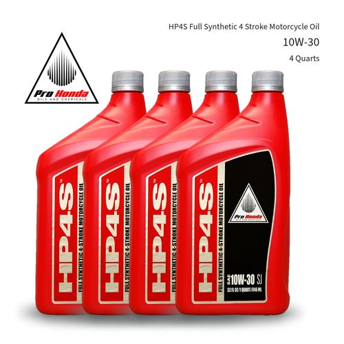 HP4S 10W30 Honda Full Synthetic 4Stroke Motor Oil (4 QUARTS)